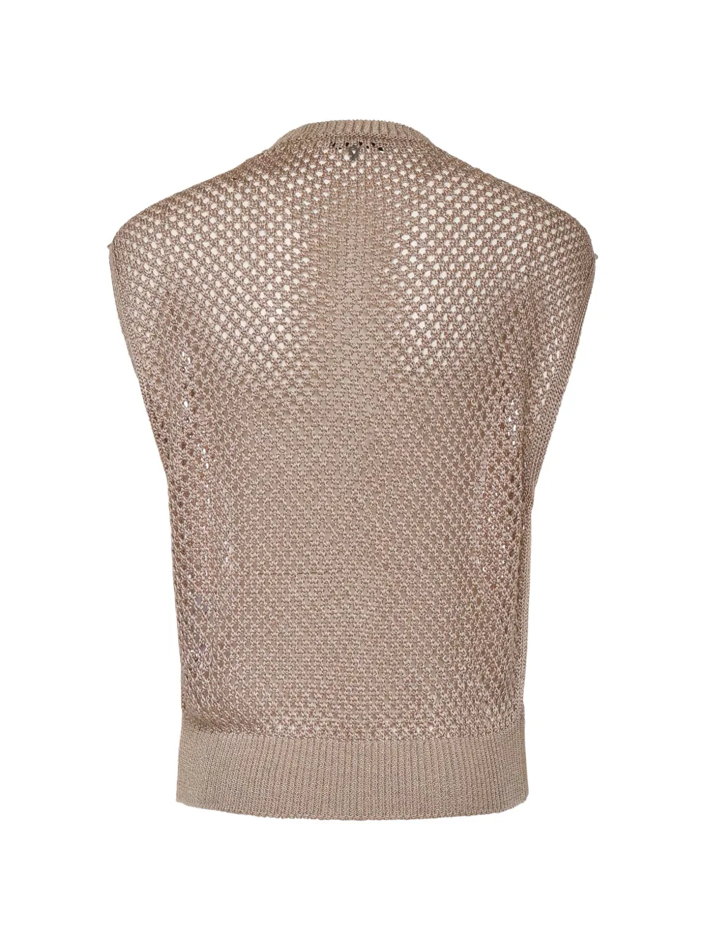  Dondup Open Knit Sweater - Brown 