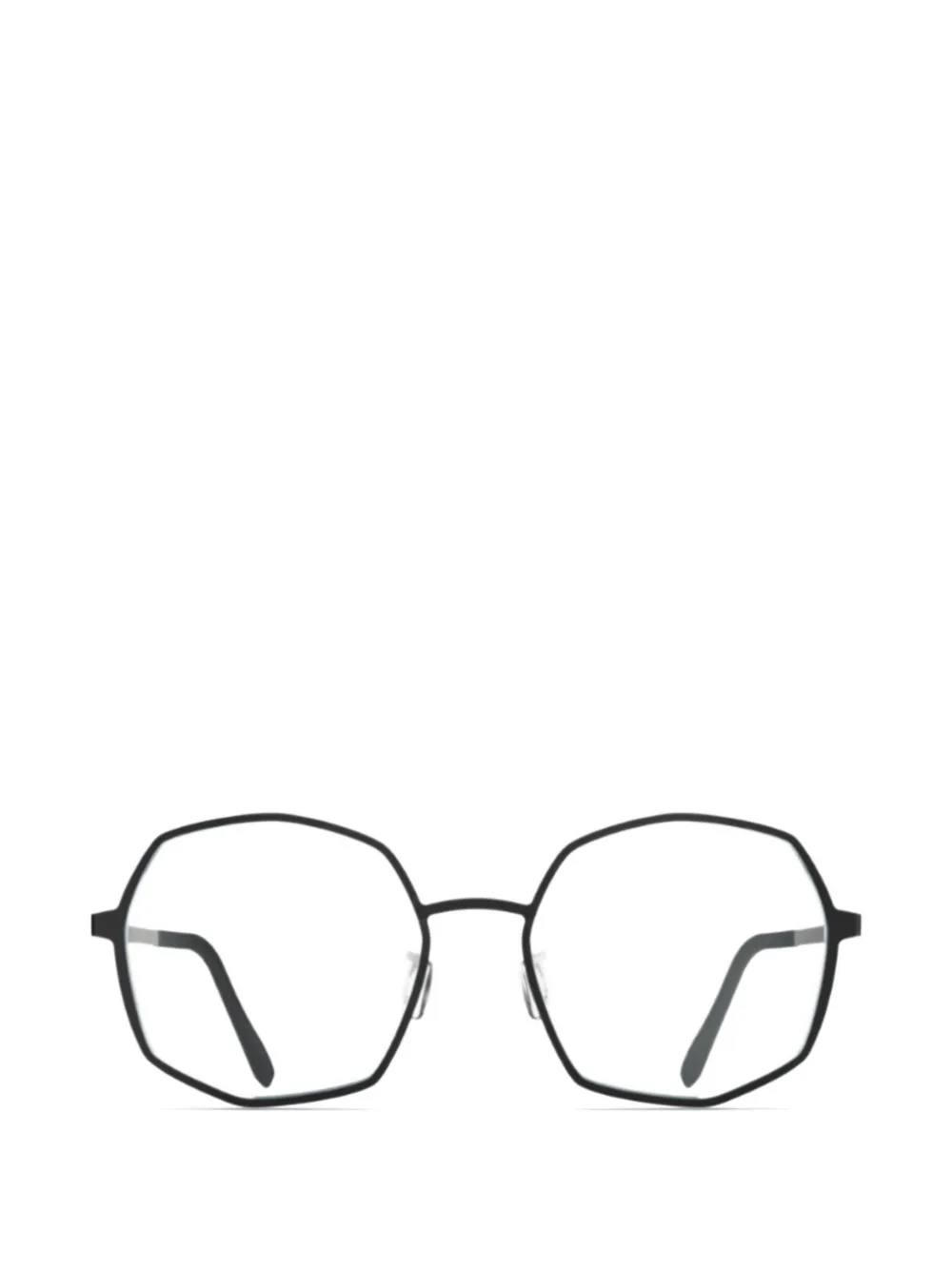 Blackfin geometric sable frame glasses - Nero