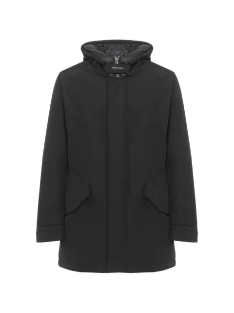Woolrich logo-detail coat