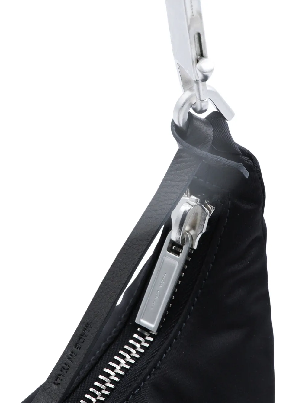 Rick Owens Kleine Gemini schoudertas Zwart