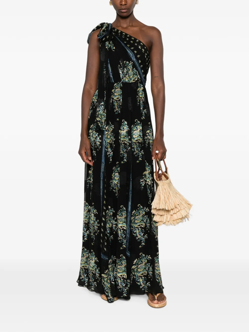 Ulla Johnson Angelique maxi-jurk Zwart
