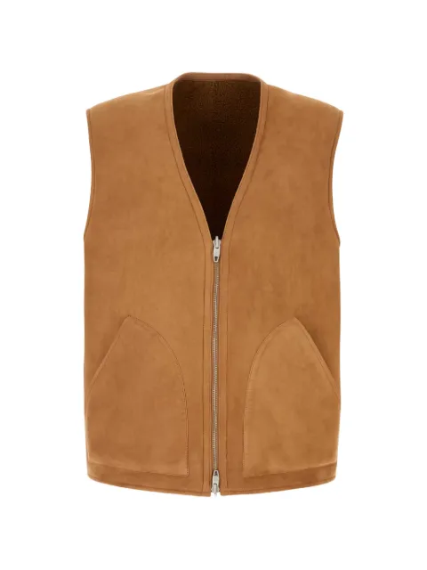 Umit Benan Bruno reversible zip-fastening gilet