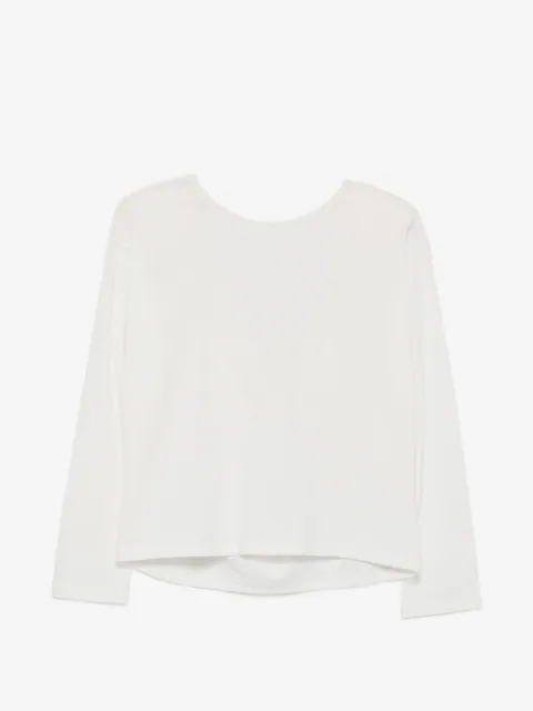 VICOLO blusa con diseño drapeado