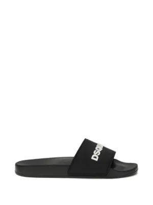 Balenciaga バレンシアガ ロゴ サンダル - FARFETCH