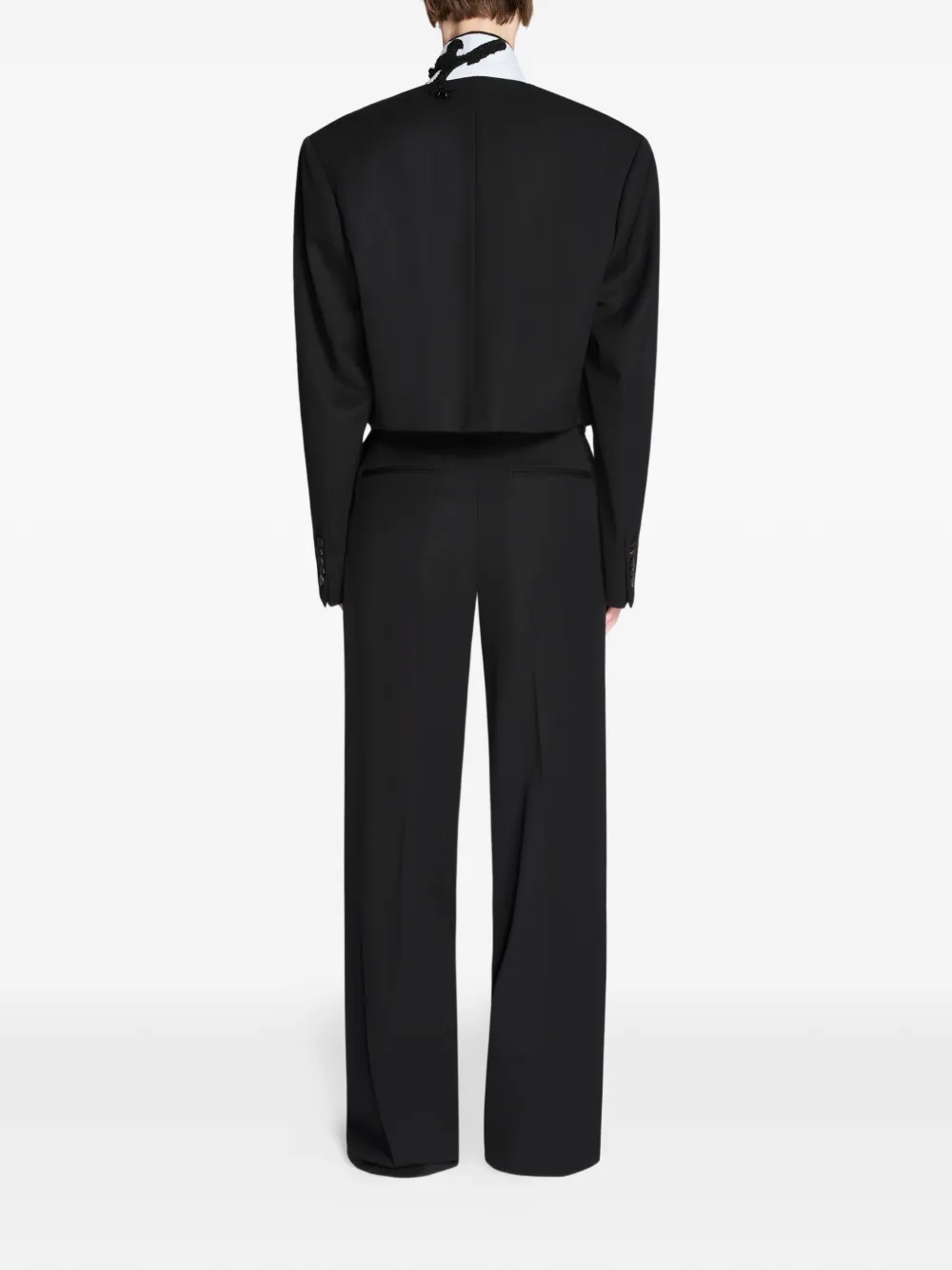 DRIES VAN NOTEN Pantalon Zwart