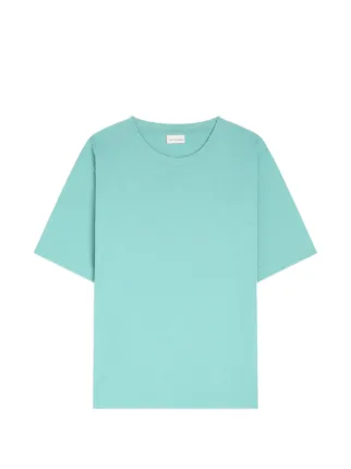 00s Dries van noten 水色　半袖　tシャツ　カットソー　無地 DRIES VAN NOTEN Cotton T-shirt | Blue | FARFETCH