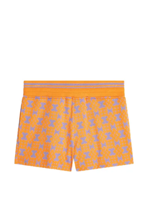 DRIES VAN NOTEN ribbed jacquard shorts
