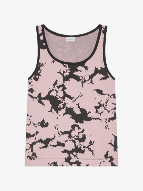 DRIES VAN NOTEN camiseta con motivo en jacquard