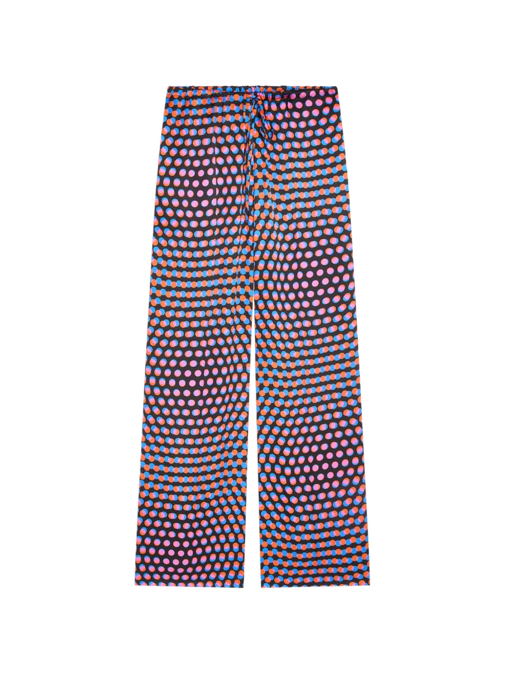 DRIES VAN NOTEN Pantaloni a pois - Nero
