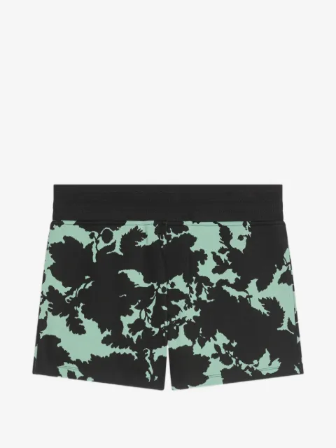 DRIES VAN NOTEN shorts tejidos de canalé en jacquard