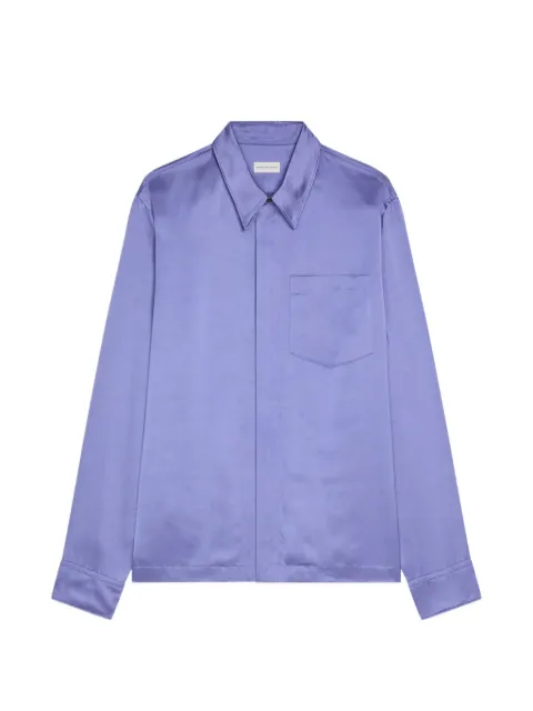 DRIES VAN NOTEN zip-up shirt