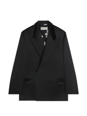DRIES VAN NOTEN ダブルジャケット | ブラック | FARFETCH JP