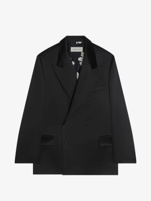 DRIES VAN NOTEN oversized double-breasted blazer