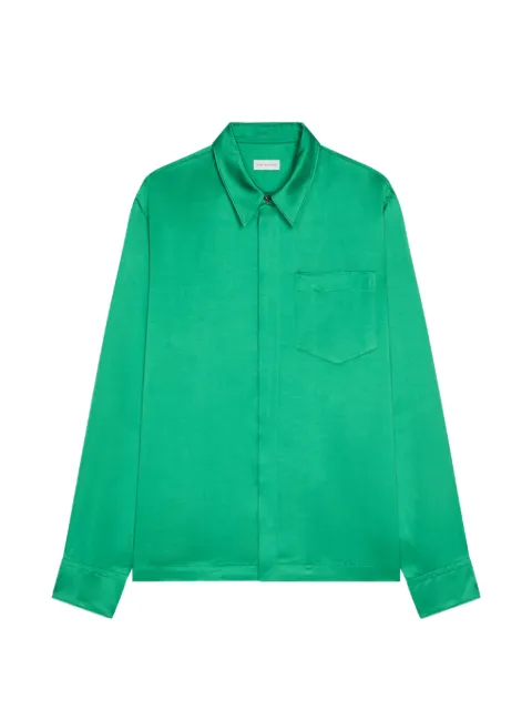 DRIES VAN NOTEN zip-up shirt