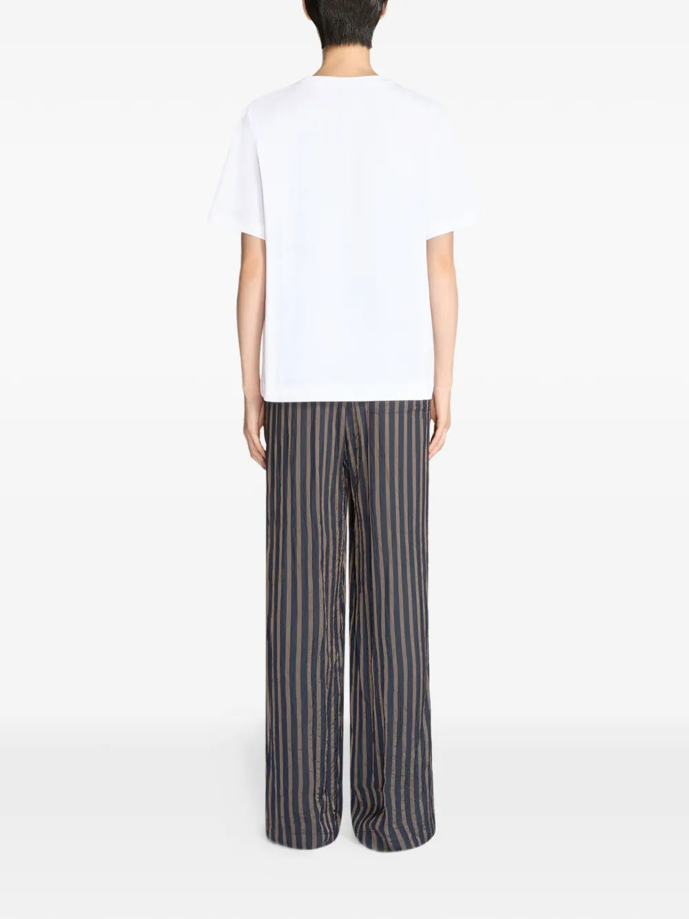 DRIES VAN NOTEN Katoenen T-shirt Wit