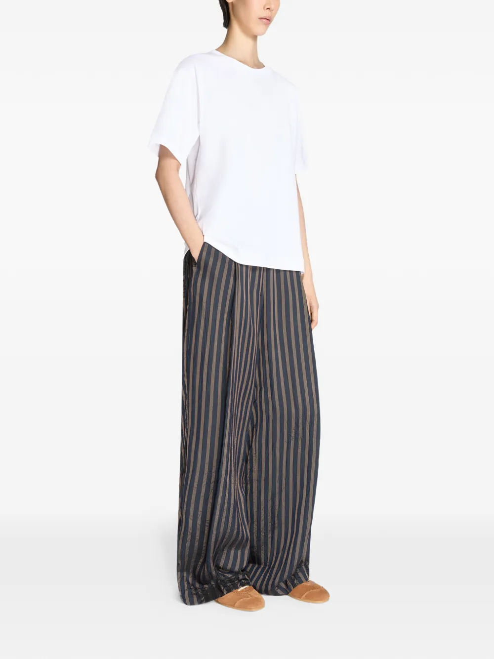 DRIES VAN NOTEN Katoenen T-shirt Wit