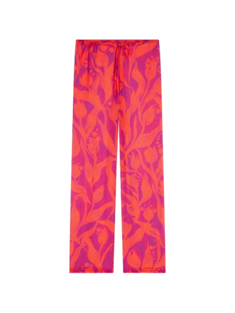 DRIES VAN NOTEN printed trousers