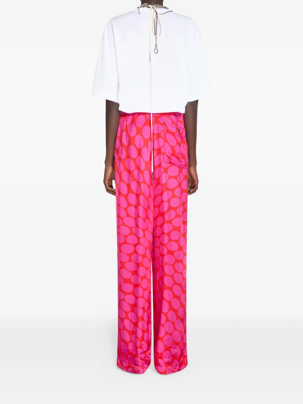 DRIES VAN NOTEN Katoenen T-shirt Wit