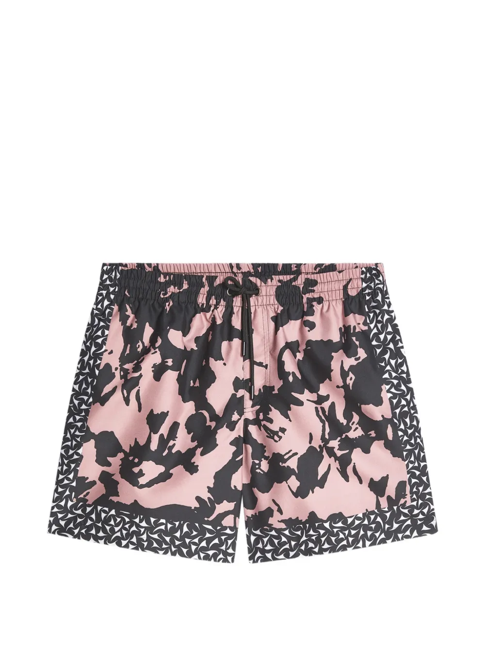 DRIES VAN NOTEN printed swim shorts - Rosa