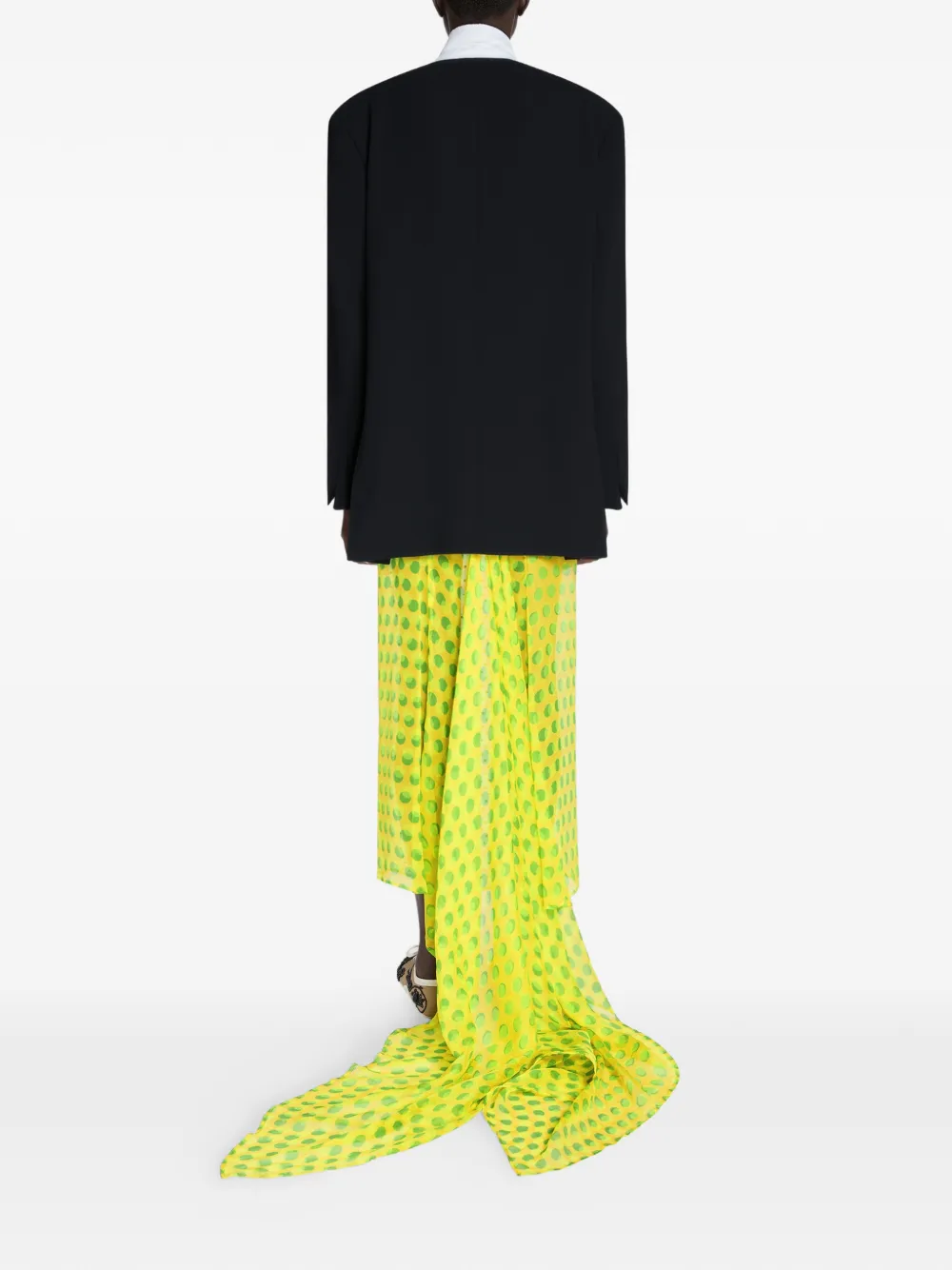 DRIES VAN NOTEN Oversized blazer Zwart
