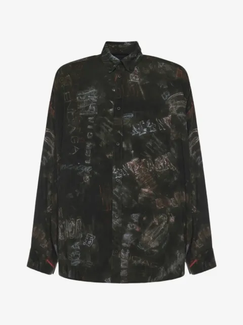Balenciaga printed shirt