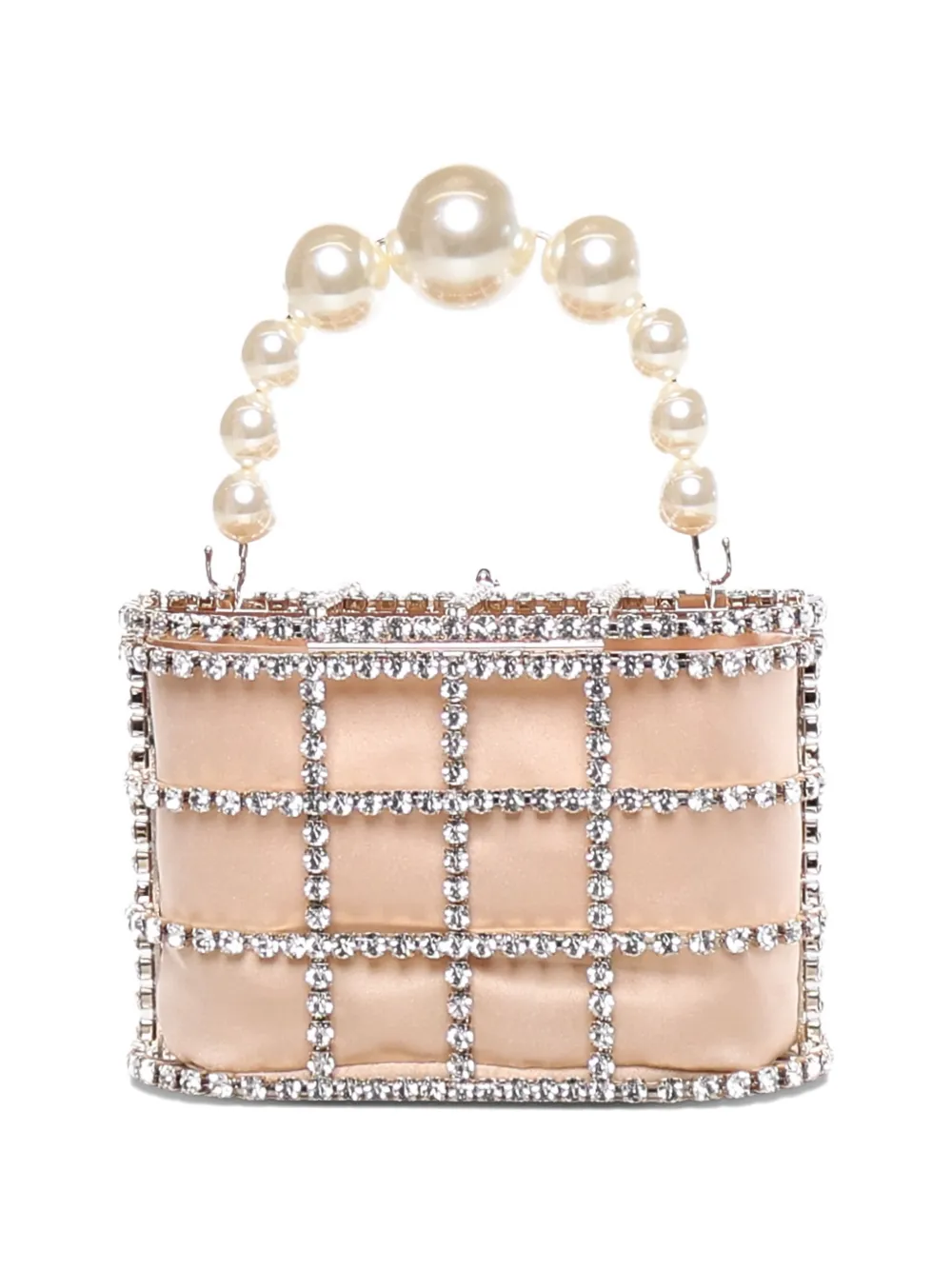  Rosantica Crystal Faux-pearl Mini Bag - Neutrals 