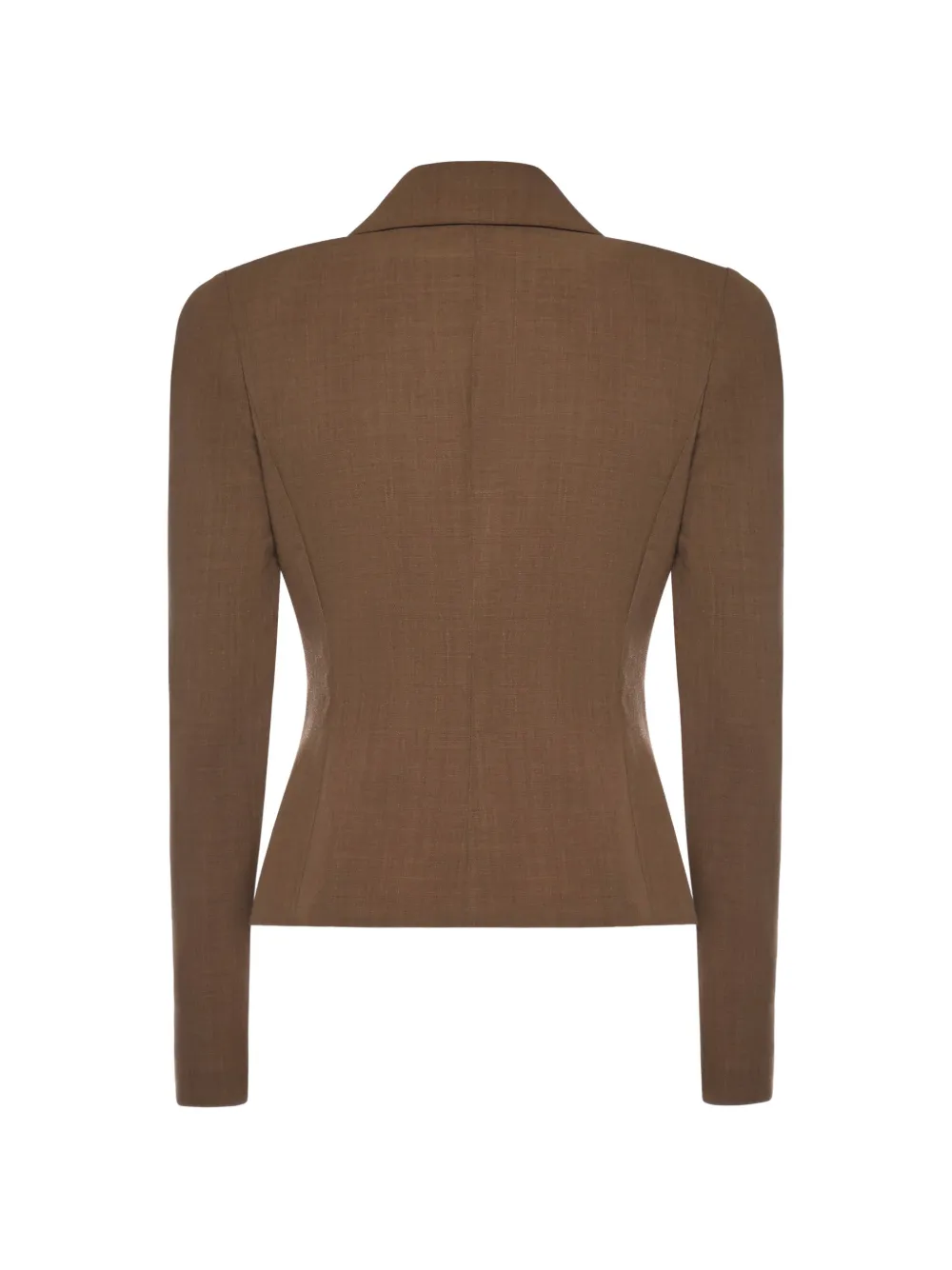 Magda Butrym Buttoned Blazer - Brown 