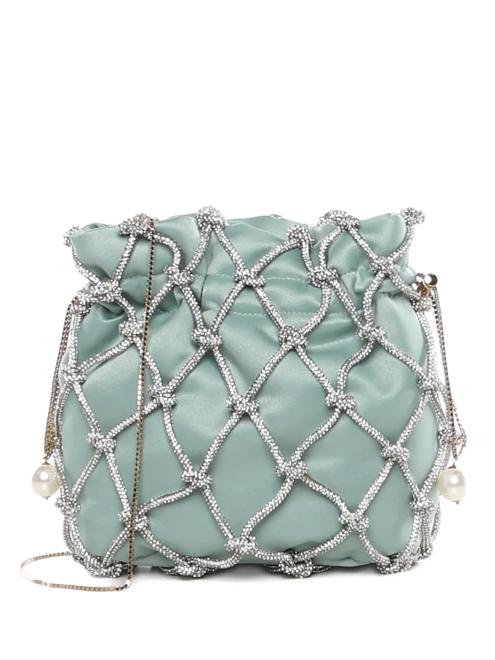 Rosantica embellished bucket bag - Blu