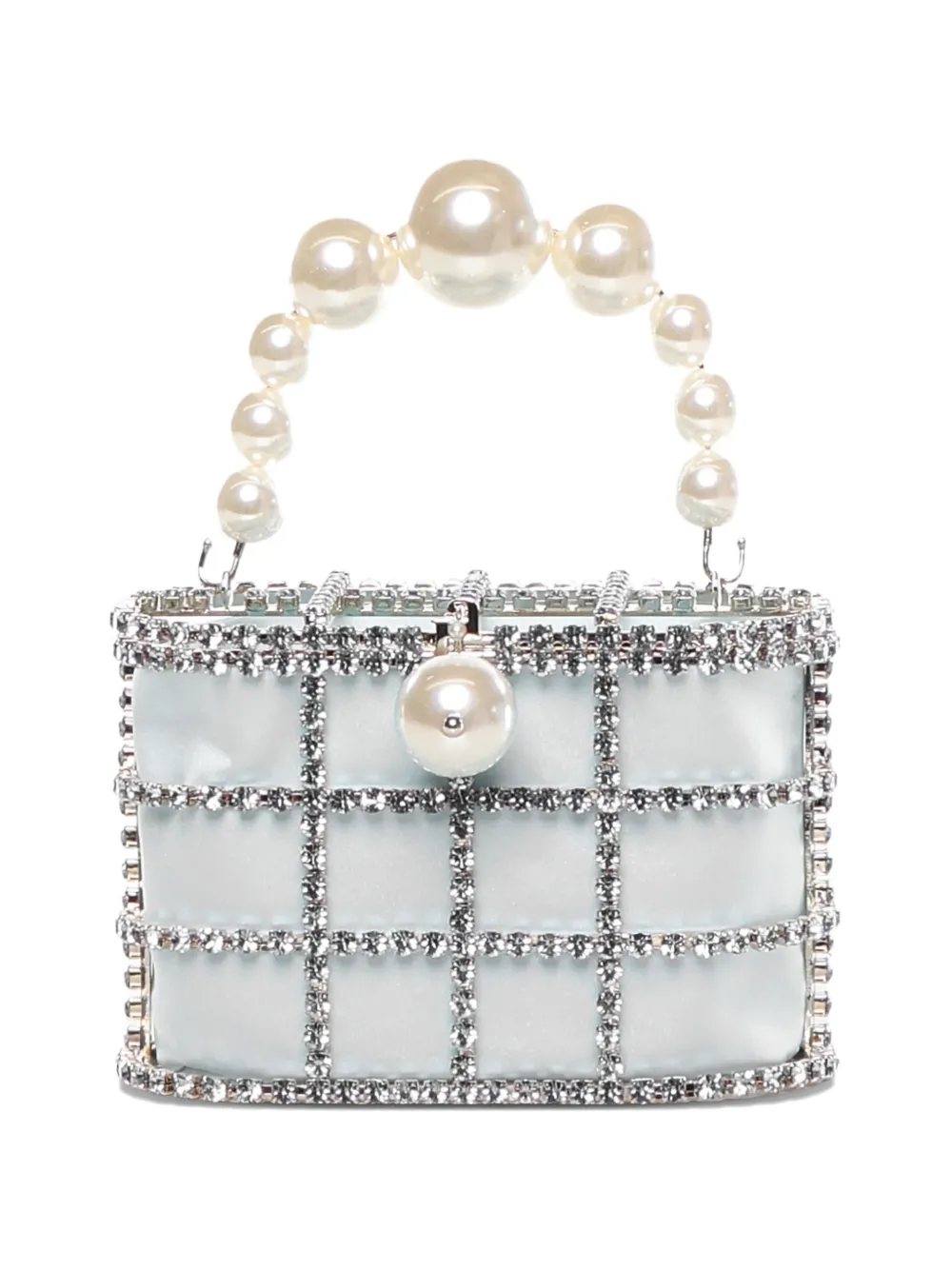 Rosantica crystals mini bag - Blu