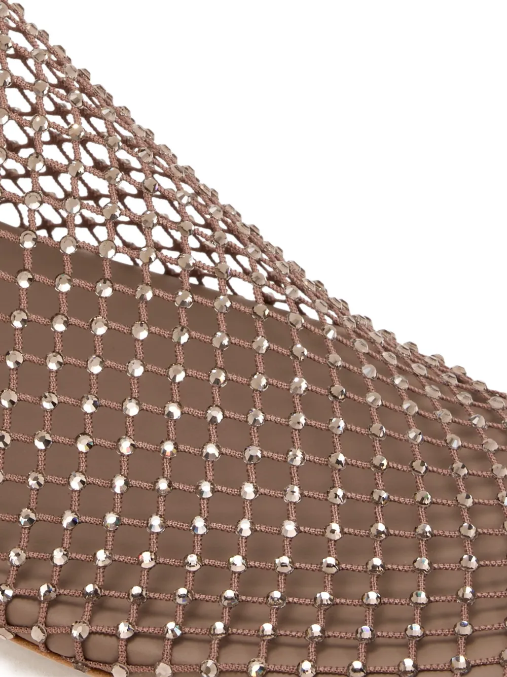 Christopher Esber net-embellished ballet flats Bruin