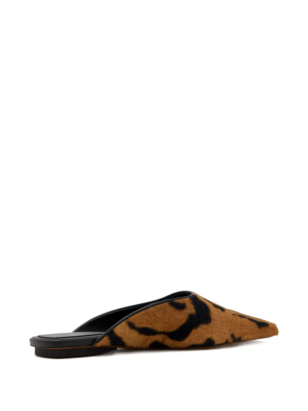 Stella McCartney Ocelot-printed mules Bruin
