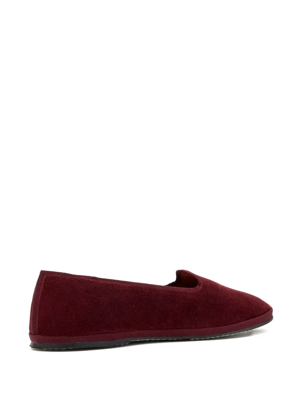  Capulette Mocasines De Terciopelo - Rojo 
