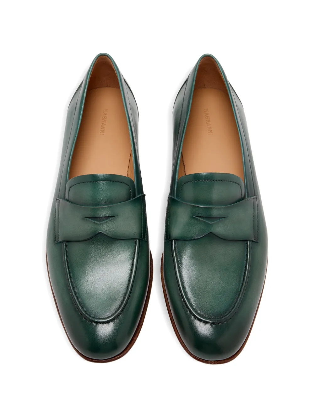 Magnanni penny loafers Groen