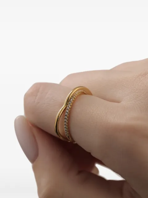 Eshvi heartburst ring