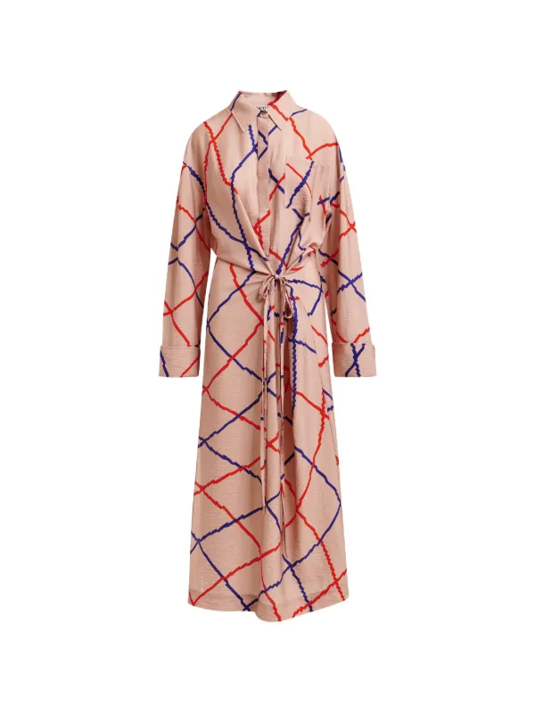essentiel antwerp pink dress Essentiel Antwerp