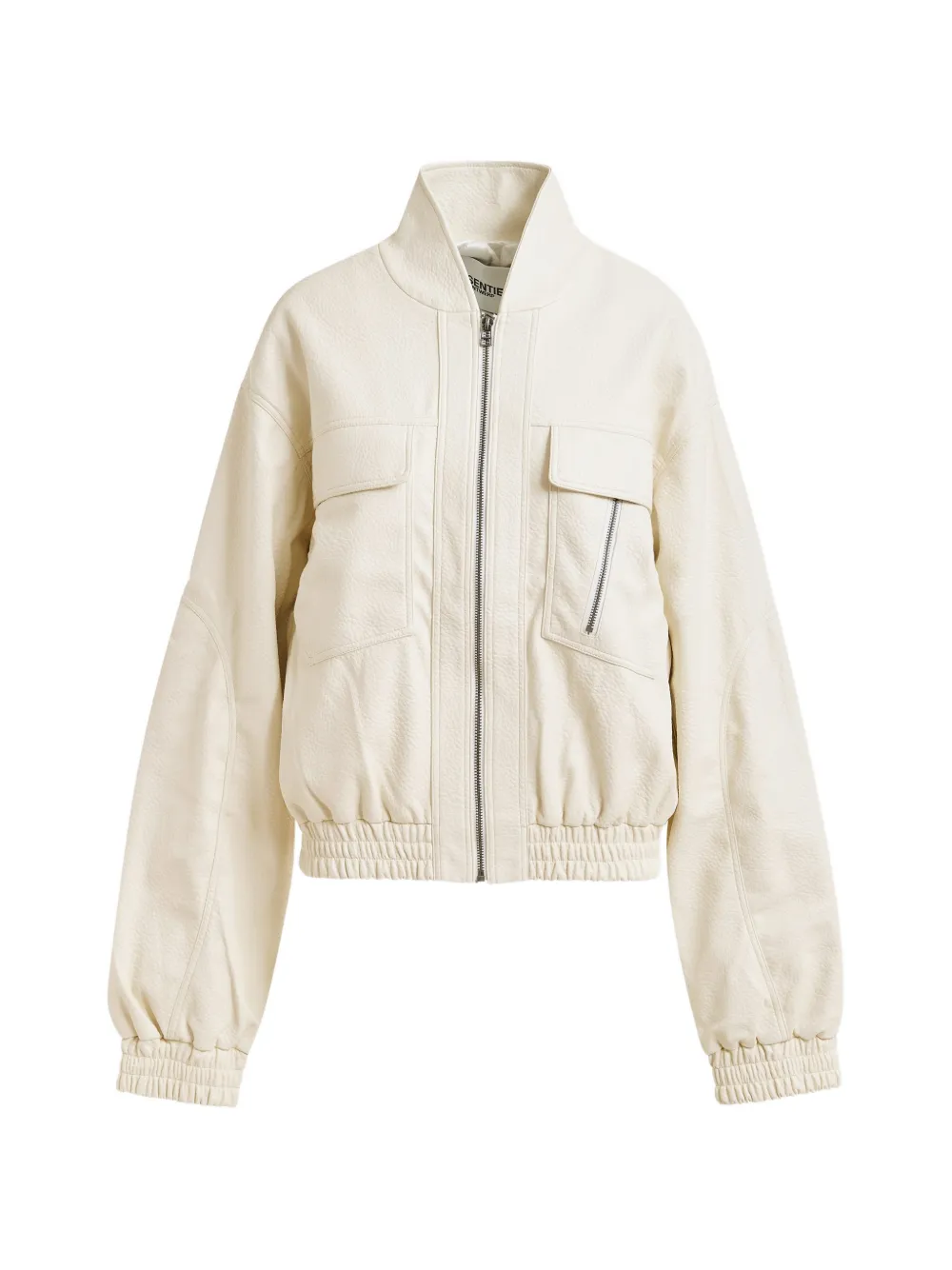 Essentiel Antwerp zip-up jacket - Toni neutri