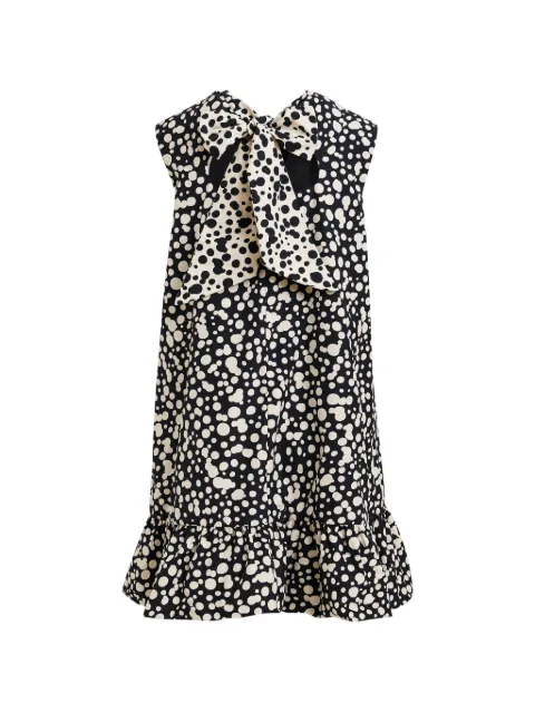 Essentiel Antwerp open-back ruffled mini dress