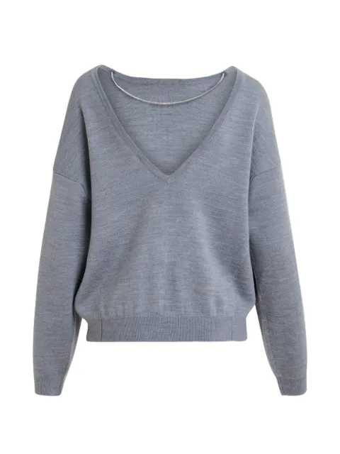 Essentiel Antwerp chain-detail sweater