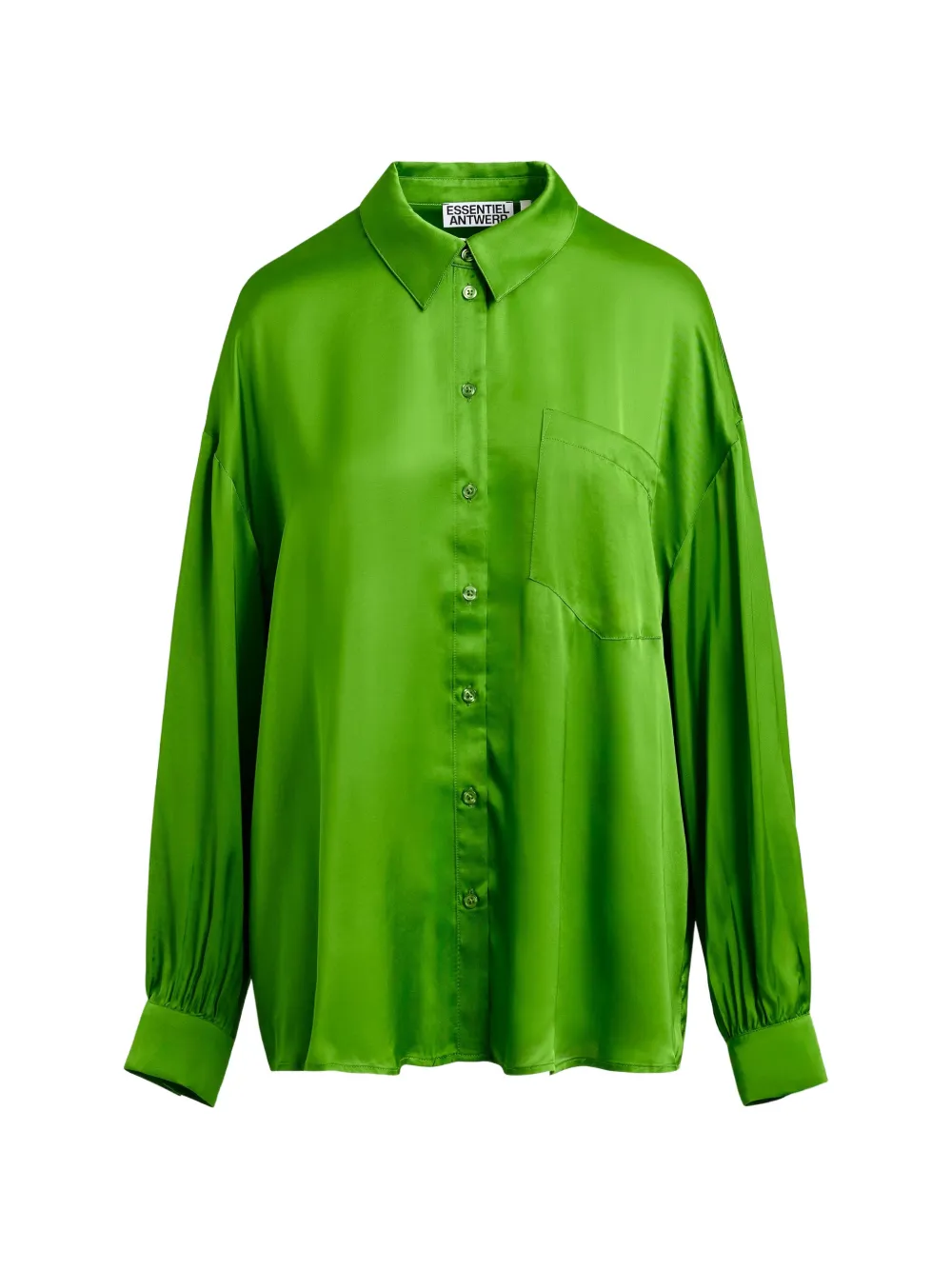 Essentiel Antwerp chest-pocket shirt - Verde