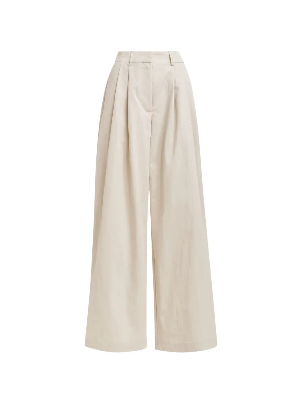 Essentiel Antwerp Jazmine belt-loop pleated trousers - Nude