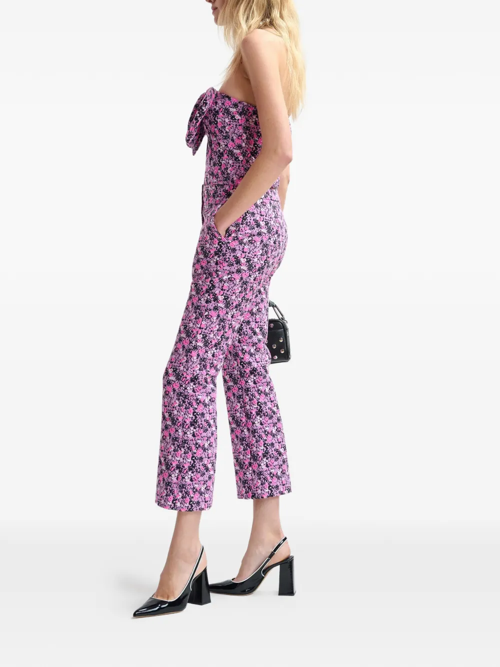 Jok Floral-Detail Trousers
