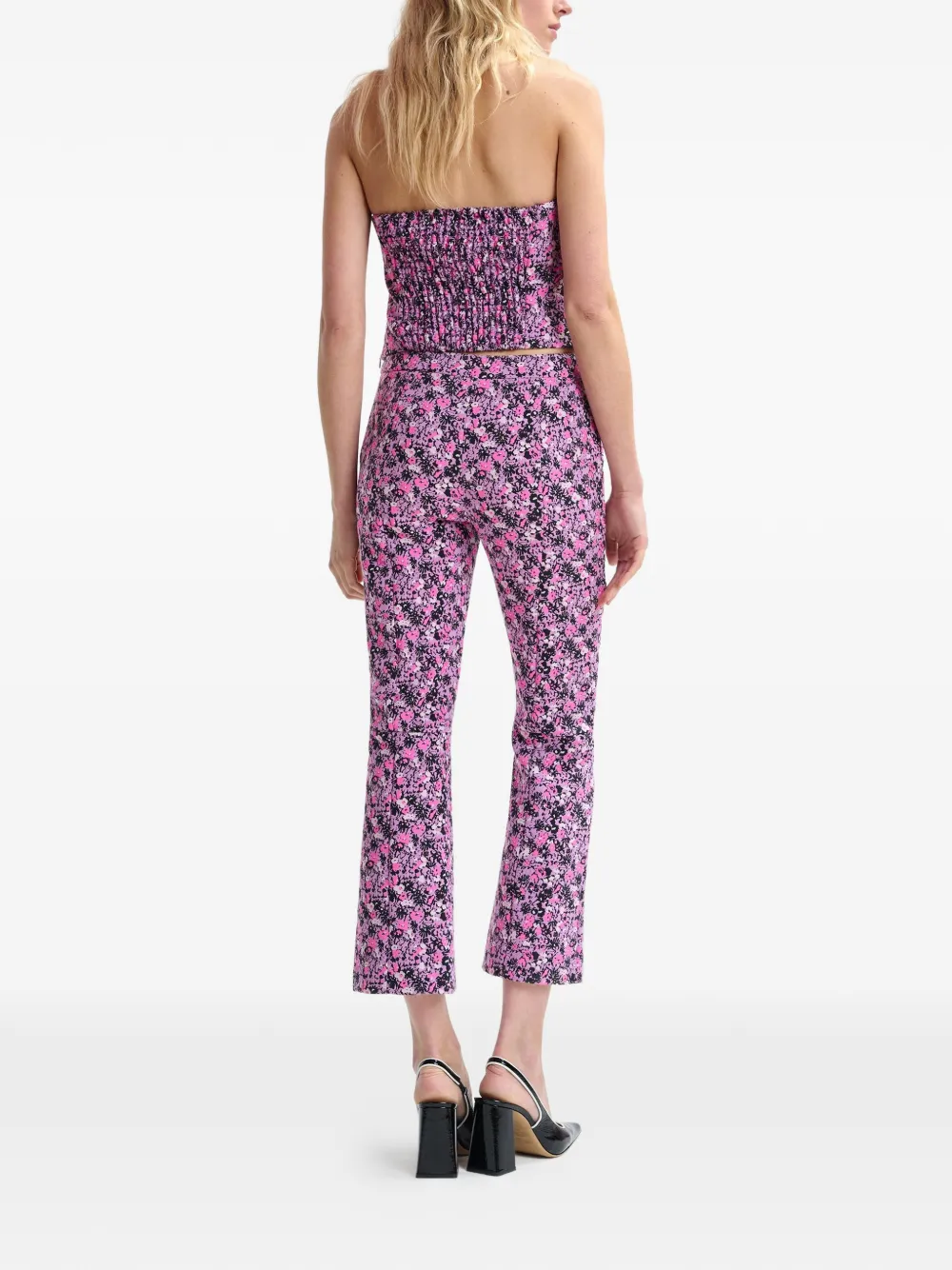 Jok Floral-Detail Trousers