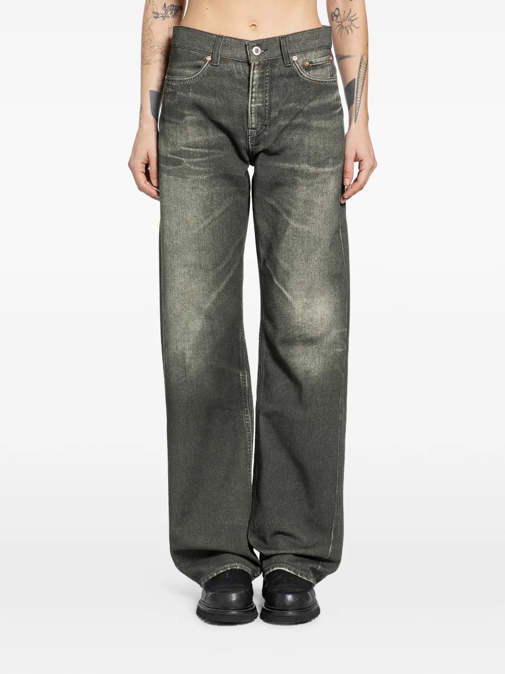OUR LEGACY buttoned jeans - Grigio