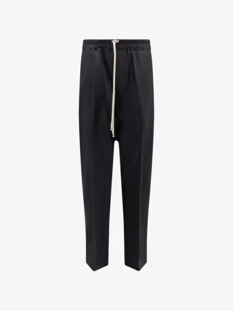 Rick Owens drawstring flap-pocket trousers