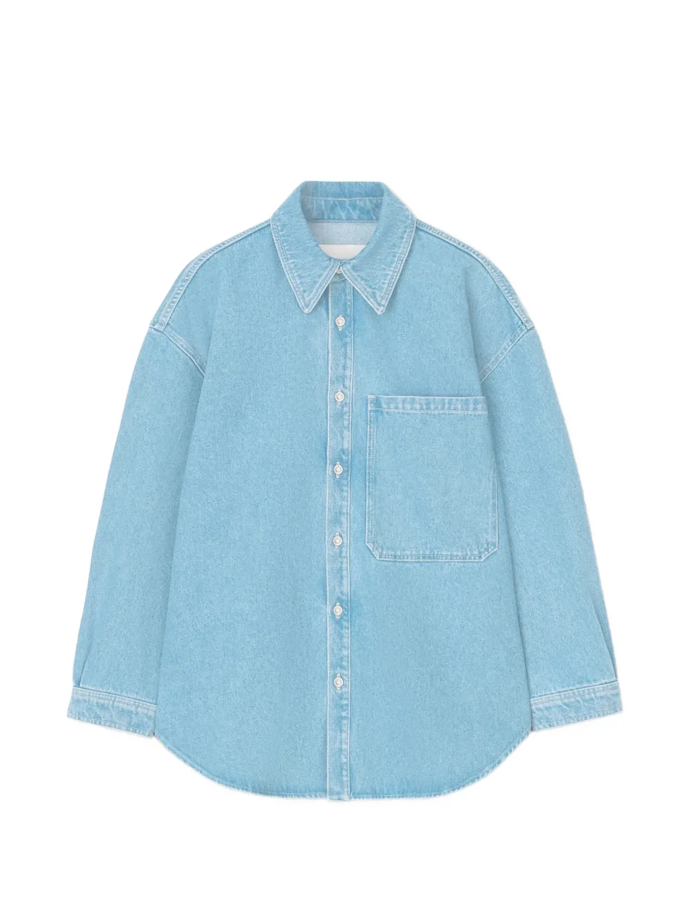 Nanushka pocket denim shirt - Blu