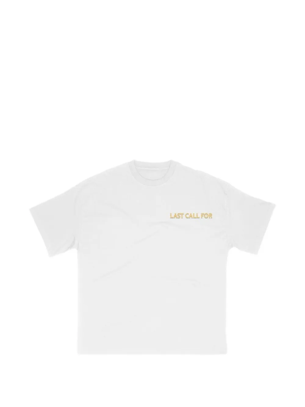 LAST CALL FOR oversized graphic T-shirt - Bianco