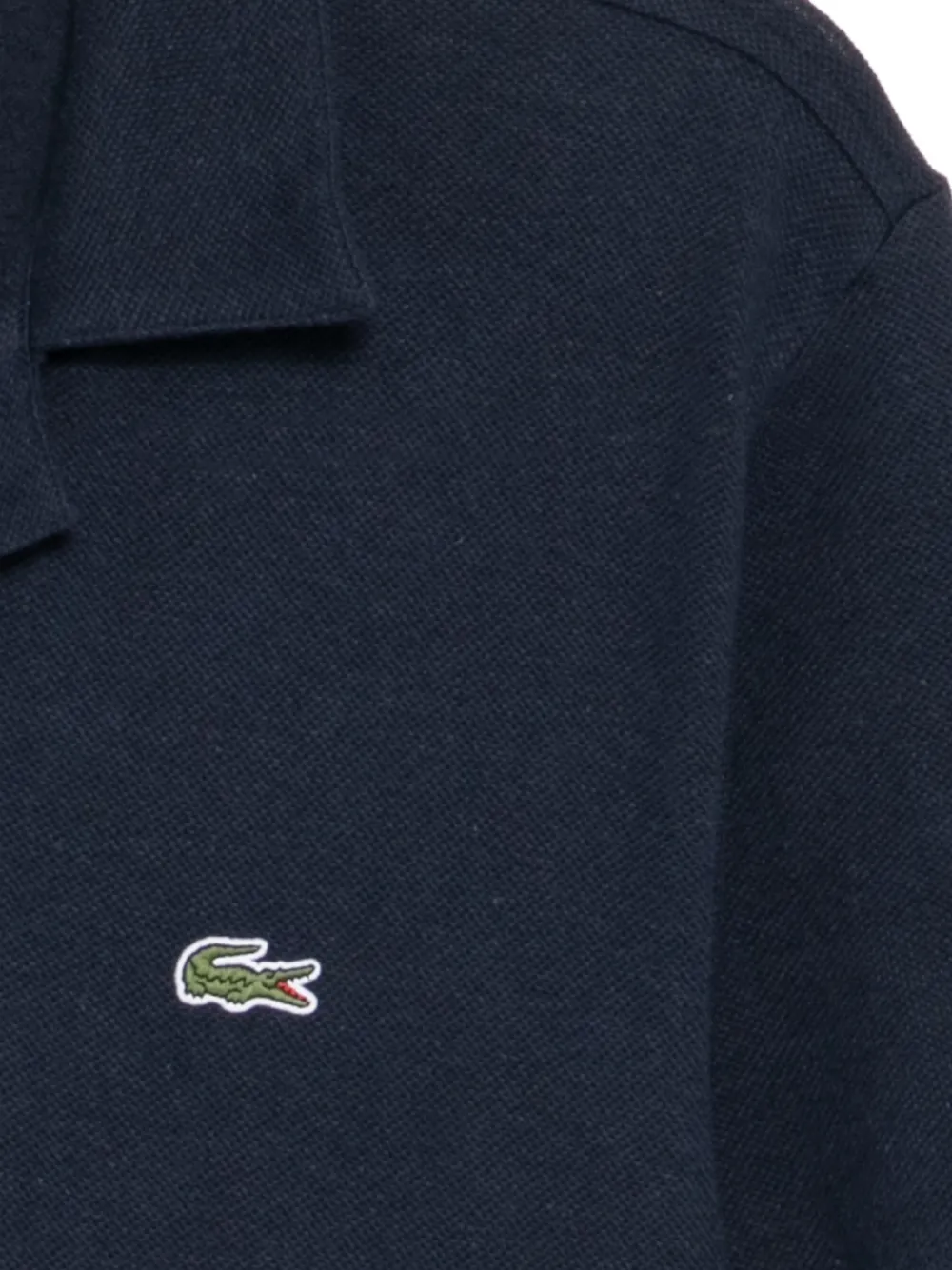 Lacoste Poloshirt met geborduurd logo Blauw