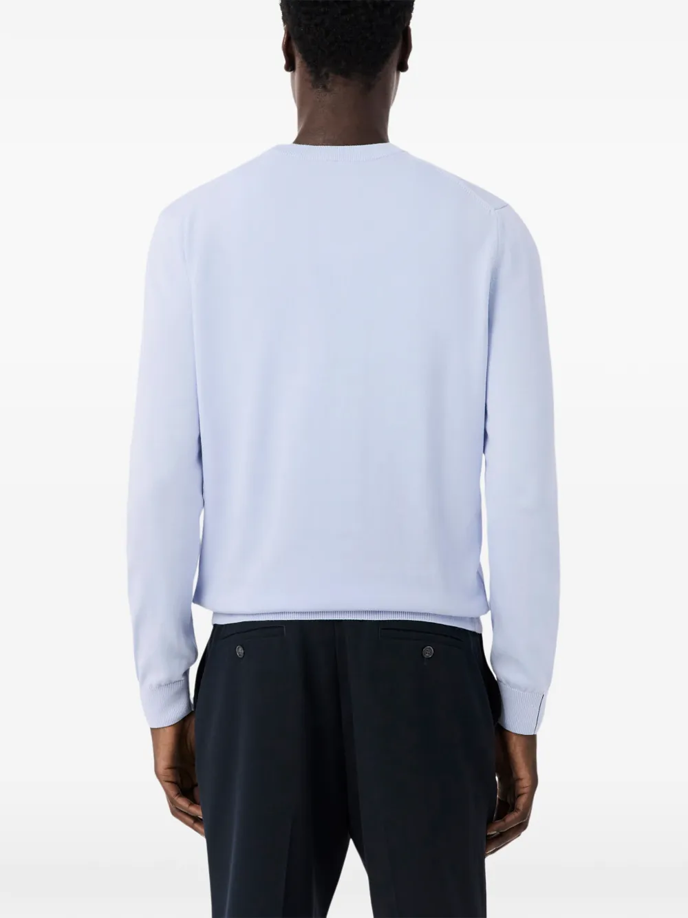  Lacoste Logo Slim-fit Sweater - Blue 