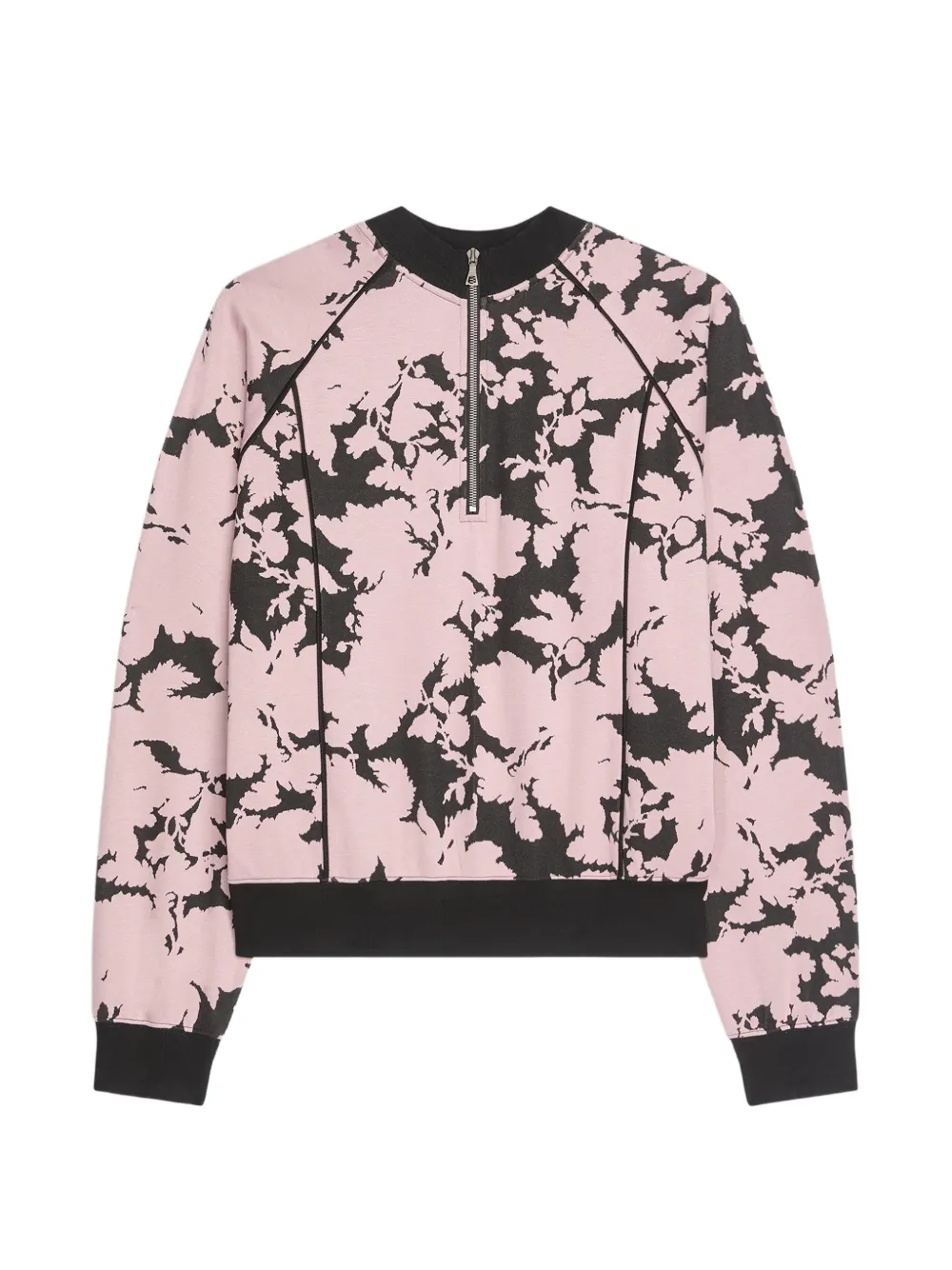 DRIES VAN NOTEN jacquard zip sweatshirt - Rosa