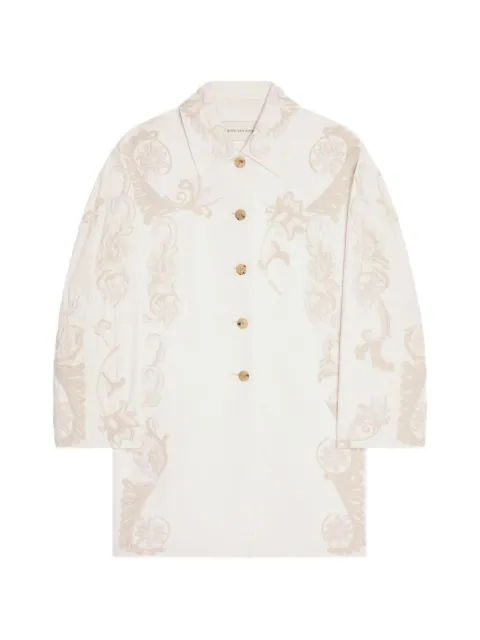 DRIES VAN NOTEN embroidered coat